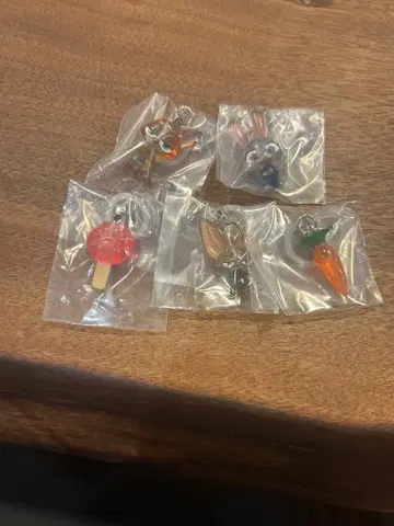 주토피아 메지루시 액세서리 가챠 5종류