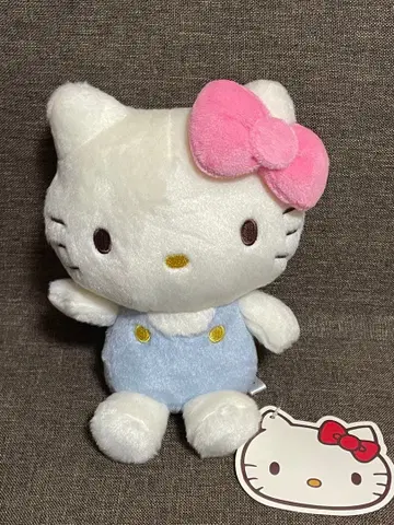 헬로키티 앉은 봉제 인형 70년대 시리즈