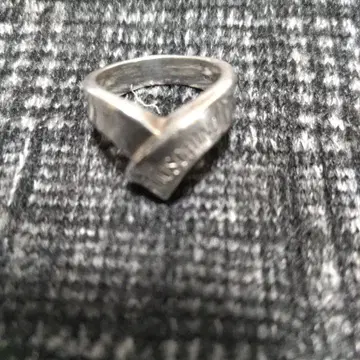 MOSCHINO 실버 반지 사이즈 15