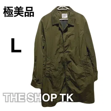 [ 컨디션 최상 ] THE SHOP TK 밀리터리 자켓 L 올리브