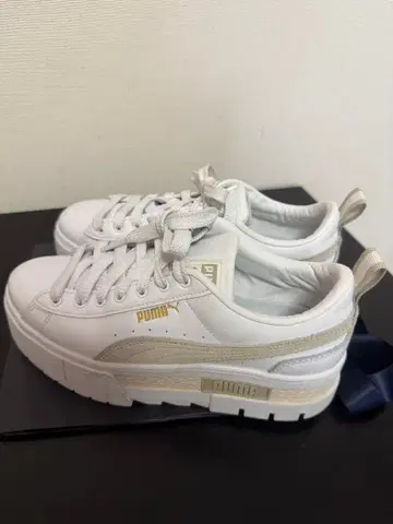 푸마 통굽 스니커즈 23cm