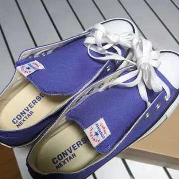 CONVERSE NEXTAR 퍼플 스니커즈 23.5cm