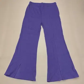 punyus 프론트 슬릿 플레어 팬츠