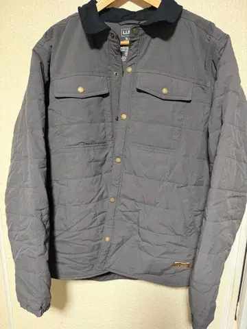 LL.Bean 인슐레이티드 셔츠 자켓 XL 사이즈 그레이
