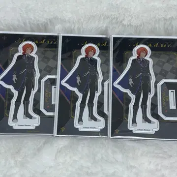 츠키나가 레오 체크메이트 의상 아크릴 스탠드 3개 세트