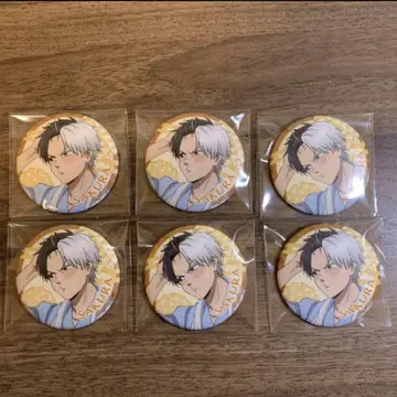 WIND BREAKER 윈브레 가을 채색 페어 캔뱃지 세트 벚꽃 하루카