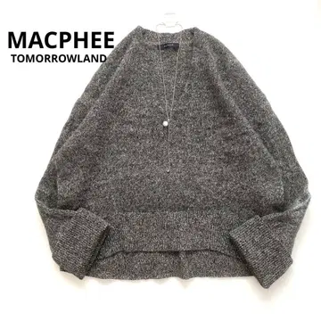 [ MACPHEE ] 캐시미어 혼방 정가 1.6만 엔 V넥 니트 스웨터