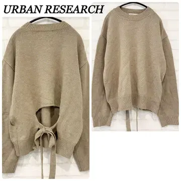 URBAN RESEARCH 어반 리서치 백리본 니트 스웨터 가을/겨울