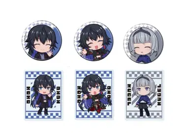 윤회 이곳 코코 카미츠바키시 건설 중. 캔뱃지 아크릴 카드