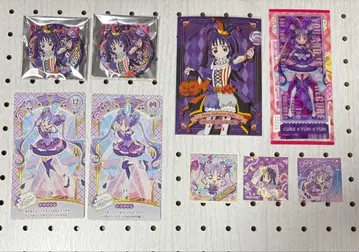 프리큐어 키미프리 코코로 할로윈 캔뱃지 브로마이드 클리어 책갈피 외