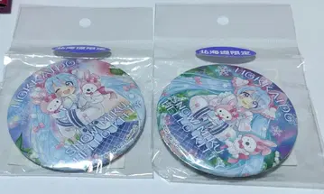유키 미쿠 헬로키티 캔뱃지 홋카이도 한정 SNOW MIKU