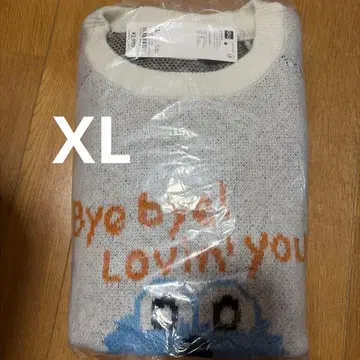 오버사이즈 니트 풀오버 퍼펫 순순 XL 사이즈