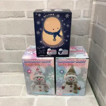 M3543 스노우맨 라이트 눈사람 실리콘 룸 라이트 세트