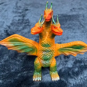 킹 기드라 레트로 소프트 비닐