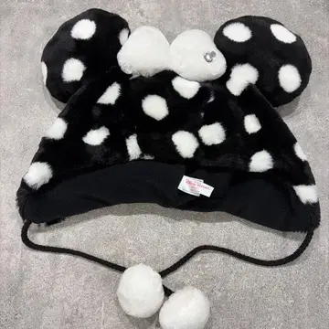 디즈니 팬캡 도트 무늬