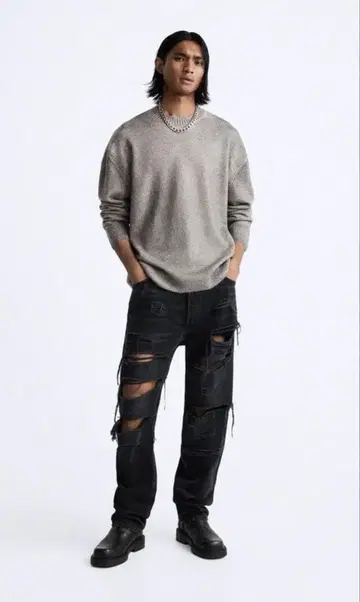 ZARA 니트 스웨터 L 사이즈