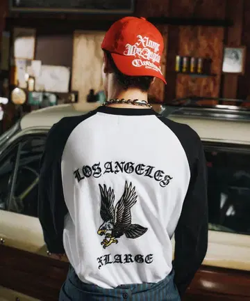 M [배송비 포함] 새상품 레어 엑스라지 XLARGE 롱티 래글런