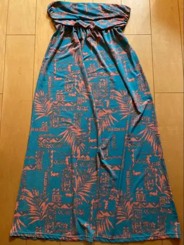 MMJ Ocean Bluebird 베어탑 원피스