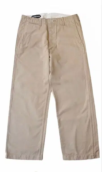 AUBERGE/오베르쥬 DOUGLAS 사이즈 38 해도면 치노 팬츠
