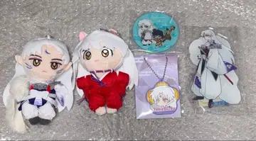 이누야샤 셋쇼마루 봉제 인형 키링 러버 키링