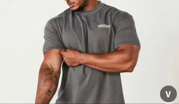 VANQUISHFITNESS WASHED OVERSIZED T SHIRT