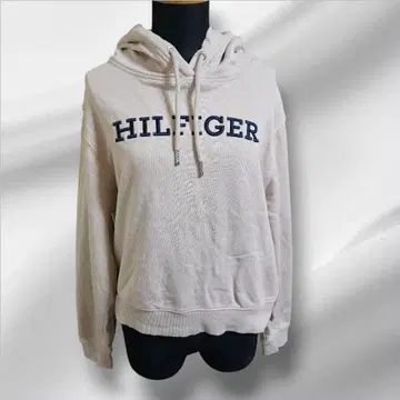 TOMMY HILFIGER 베이지 후드티 S