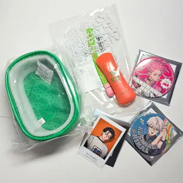 카리스마 모토하시 이오리 봉제 인형 파우치, 간보 투어 응원봉 세트