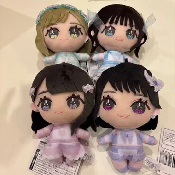 =LOVE 이코러브 봉제 인형 모리 판타지 한정판 4체 세트