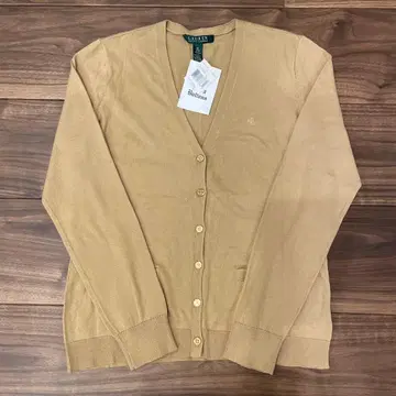 랄프 로렌 베이지 가디건