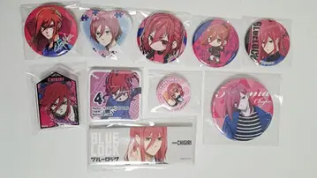 블루 록 치기리 효마 캔뱃지 원작 미니 캐릭터