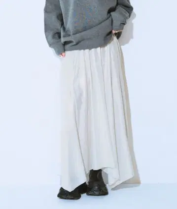 JEANASIS [ 선택 가능한 기장 ] 글리터 불규칙 밑단 스커트