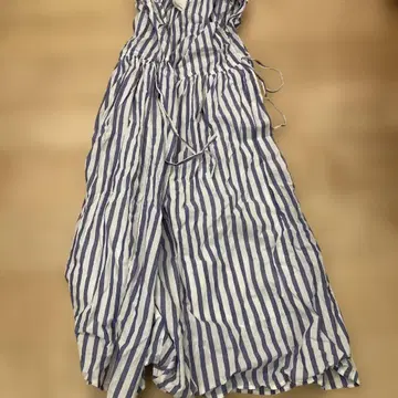 코발트 스트라이프 원피스 프리 사이즈