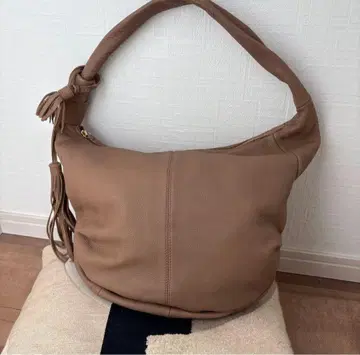 [ 이아파피요네 ] 천연 가죽 숄더백 고급 슈렁큰 가죽