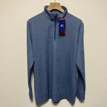 [새상품] 미즈노 골프 하프 지퍼 모크넥 긴팔 XL 남성용 골프