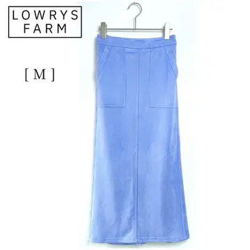 새상품급 [로리즈팜] 스트레치 페이크 스웨이드 스커트 M 3525