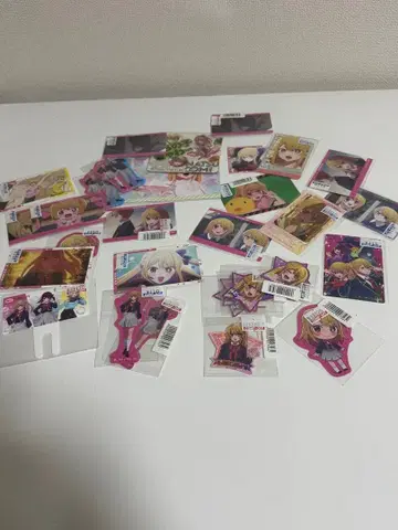 최애의 아이 씰 엽서 아크릴 카드