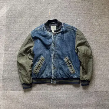 (구제 의류) CANYON RIVER BLUES 데님 바시티 자켓 블루종