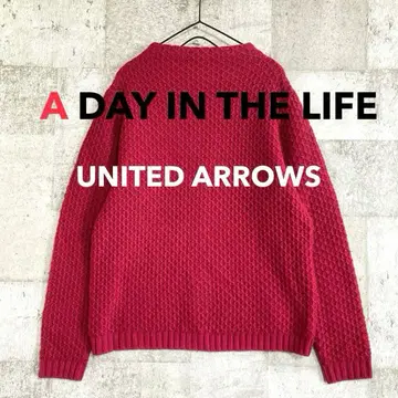 새상품급 A DAYIN THE LIFE 보틀넥 스웨터 긴팔 니트 핑크