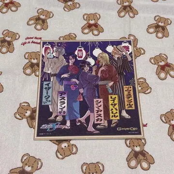 기동전사 건담 SEEDDESTINY 색지풍 코스터