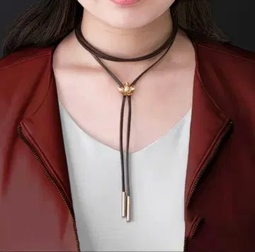 새상품 FF7 파이널 판타지 VII 가죽 목걸이 에어리스 초커