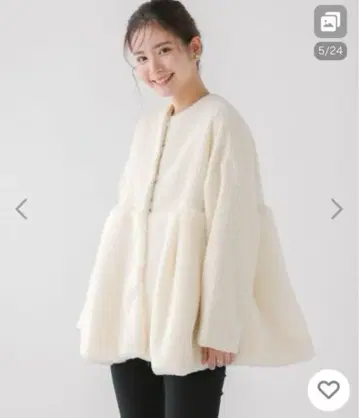 노카라 코트 코트 에코 퍼 도킹 페플럼 코트 여성용