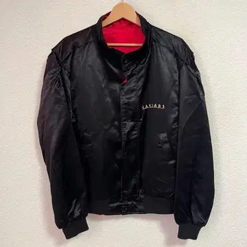 90s USA CAESARS PALACE 리버서블 새틴 자켓 M