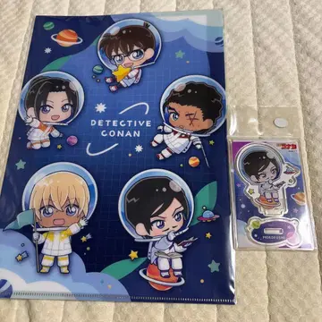 명탐정 코난 쁘띠 코스모 클리어 파일 & 아크릴 스탠드 모로후시