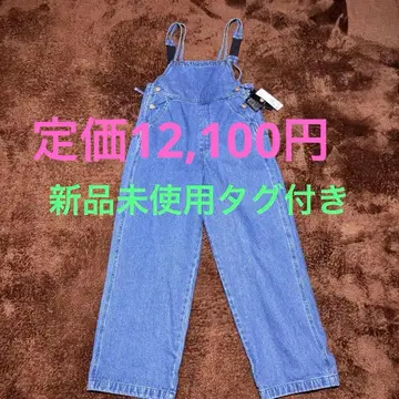 Dickies 데님 살로펫 여성용 M 사이즈 백리본