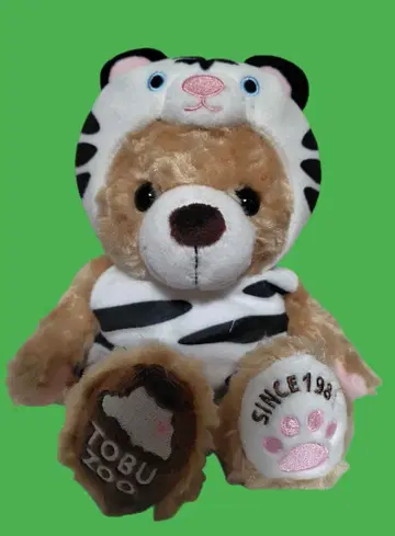 [ 토부 동물 공원 한정판 ] 고토치 베어 화이트 타이거