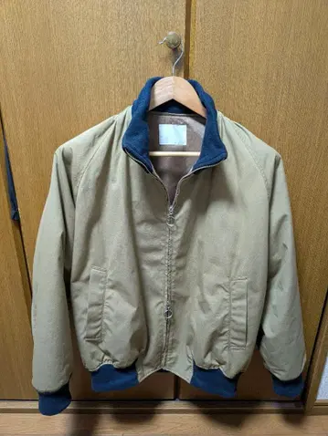 cosei 베이지 밀리터리 자켓 코튼 혼합