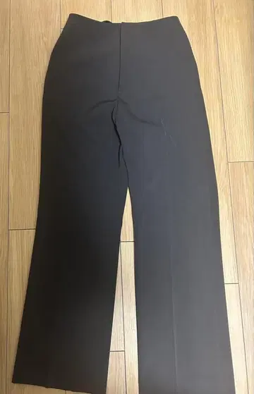 MARW 트윌 플레어 팬츠 다크 그레이