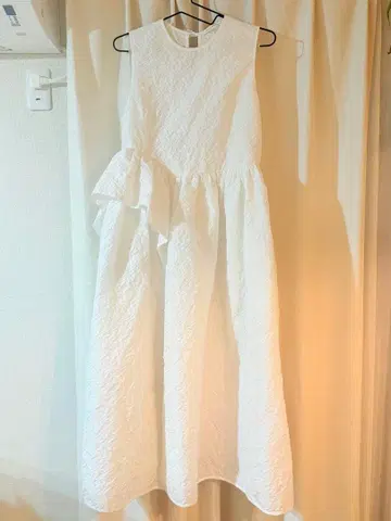 CECILIE BAHNSEN 화이트 원피스 UK12