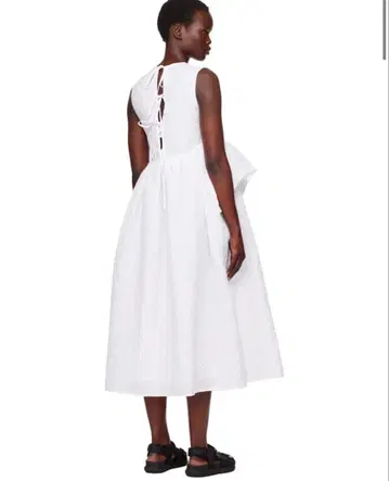 CECILIE BAHNSEN 화이트 원피스 UK12