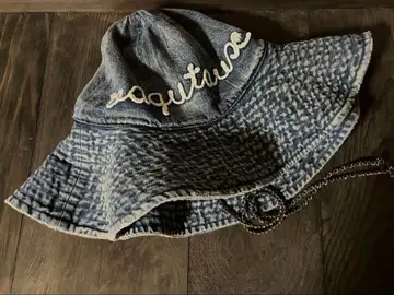 Jboy 데님 체인 달린 모자